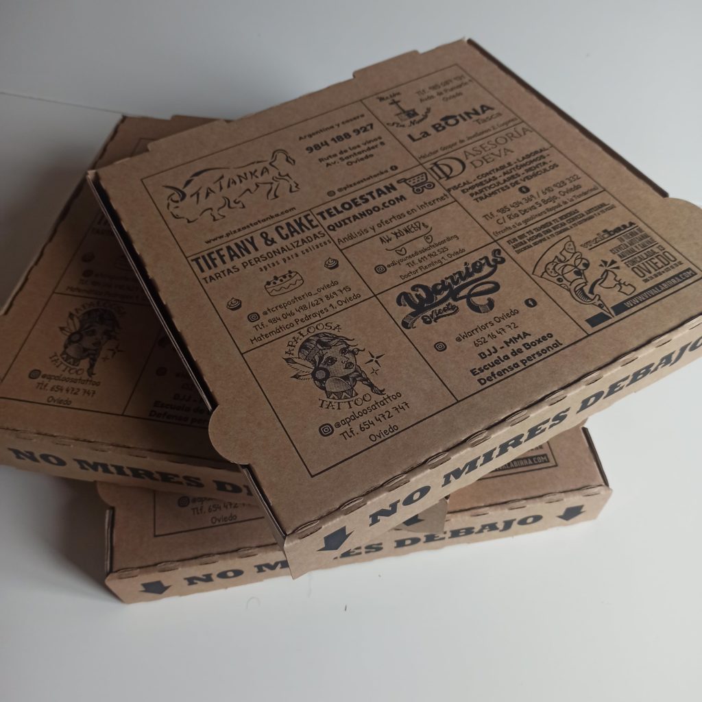 Caja de pizza Pon&pon